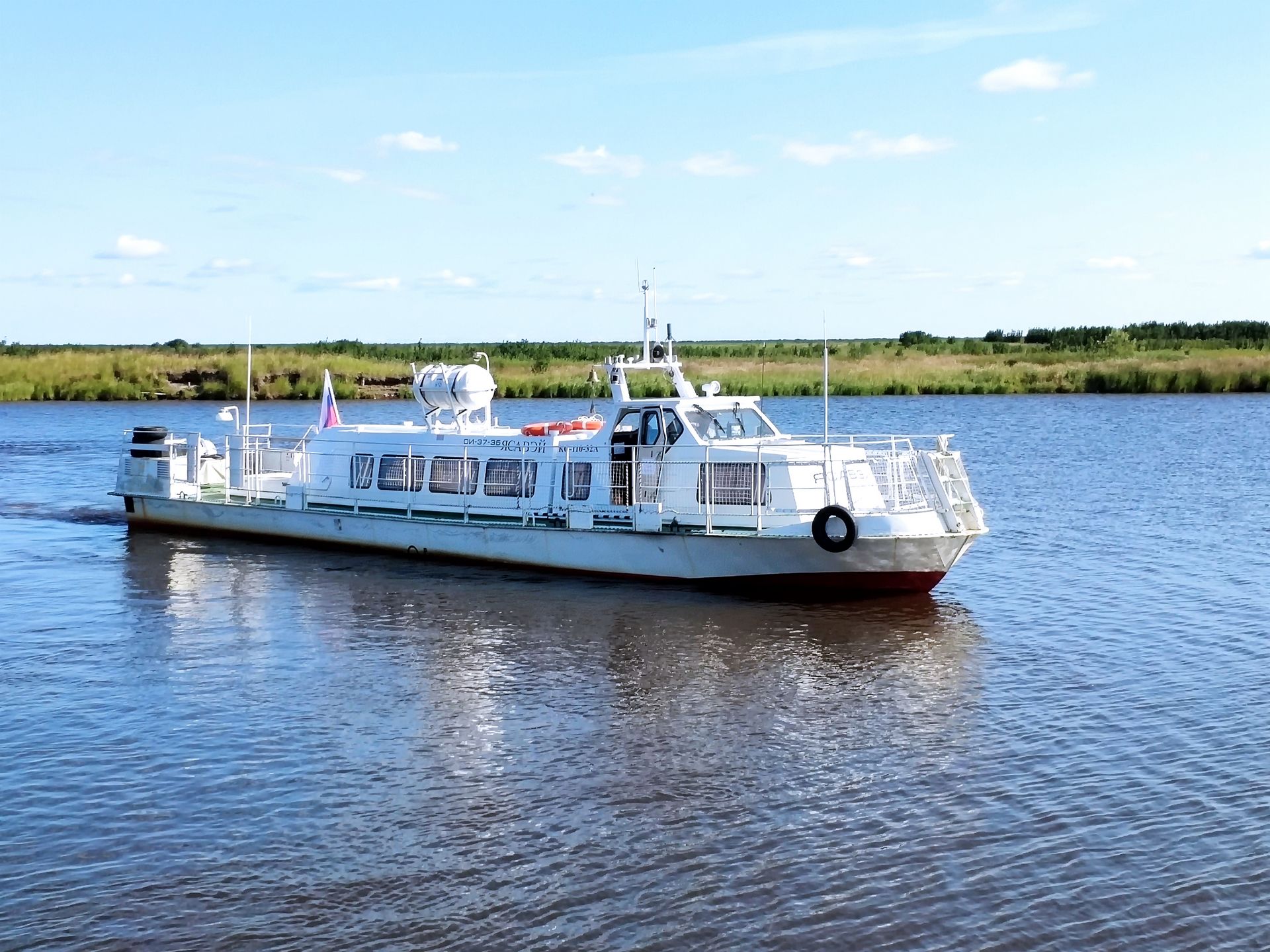 Перевозки пассажиров водным транспортом